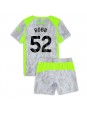 Billige Manchester City Oscar Bobb #52 Tredjedraktsett Barn 2025-26 Kortermet (+ Korte bukser)